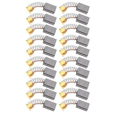 Imagem de lyrlody Substituição de Escova de Carbono Conjunto de Acessórios para Ferramentas de Energia Elétrica do Motor, Restaura a Vida à Sua Ferramenta de Motor Elétrico, Adequada para um ou Gerador