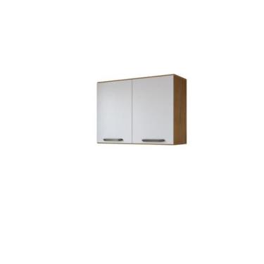 Imagem de Armário Aéreo Multiuso 80 cm 2 Portas Para Cozinha Ou Lavanderia Móvei