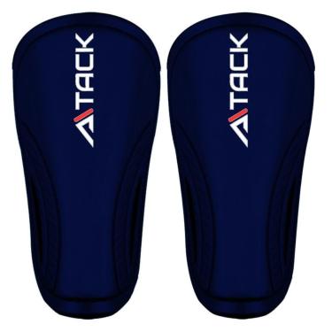 Imagem de Caneleira Protetor de Canela Futebol Luta Atack Com Velcro-Unissex