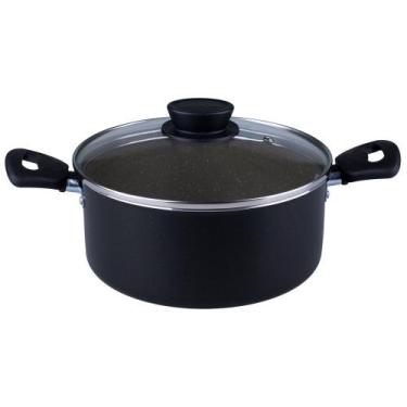 Imagem de Jogo de Panelas Antiaderente Linz Tramontina 5Pçs Preto, Unica