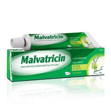 Imagem de Malvatricin Gel Dental Antisséptico Menta 50g - Daudt