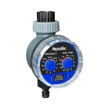 Imagem de Temporizador Automático De Irrigação Com Válvula De Bola Solenoide Par