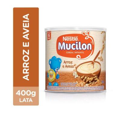 Imagem de Mucilon Cereal Infantil Arroz E Aveia Lata 400G