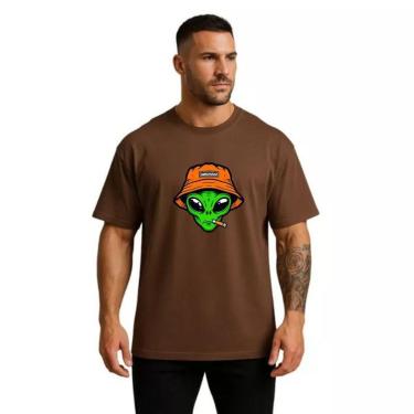 Imagem de Camiseta Oversized Masculina ET SwagHouse Premium de Algodão-Masculino