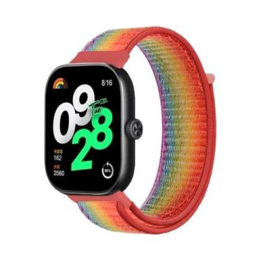 Imagem de Pulseira De Nylon Respirável Para Xiaomi Redmi Watch 4 5 Mi Band 8 pro