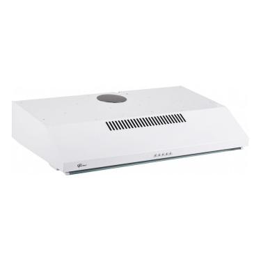 Imagem de Depurador Parede 80cm Branco Com Vidro 220v - Fischer