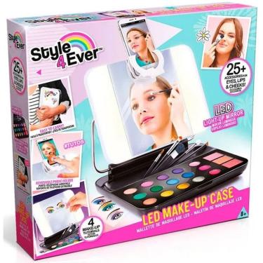 Imagem de Conjunto de Maquiagem STYLE 4 EVER Estojo LED FUN