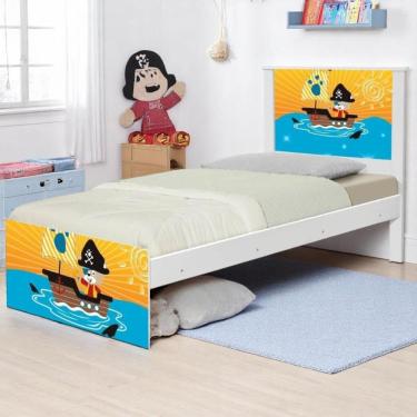 Imagem de Cama Juvenil Zap com Cabeceira Pirata