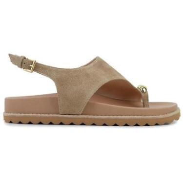 Imagem de Sandália Feminina Cecconello Papete Hazelnut Marrom - 2753-Feminino