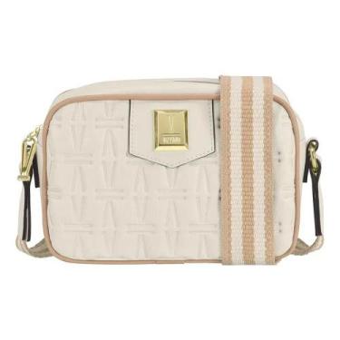 Imagem de Bolsa Vizzano Napa Soft Estruturada Branco Off-Bege Feminina -, Branco