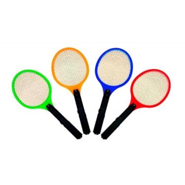 Imagem de Raquete Mata Mosca e Mosquito Elétrica Recarregável