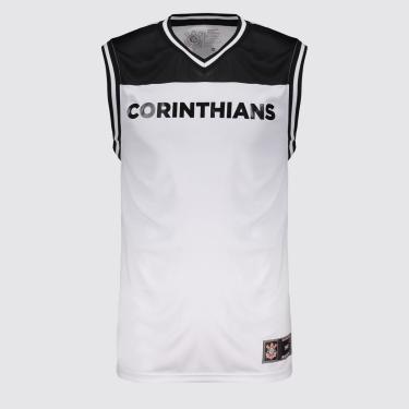 Imagem de Regata Corinthians Basquete Logo Patch Masculina-Masculino