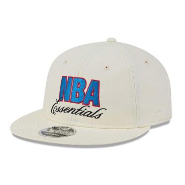 Imagem de BONE NEW ERA 9FIFTY RETRO CROWN FEAR OF GOD ESSENTIALS X NBA BRANCO-Masculino