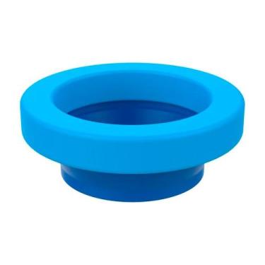 Imagem de Kit Anel de Vedação para Vaso Sanitário com Guia e Fixação B10 Blukit