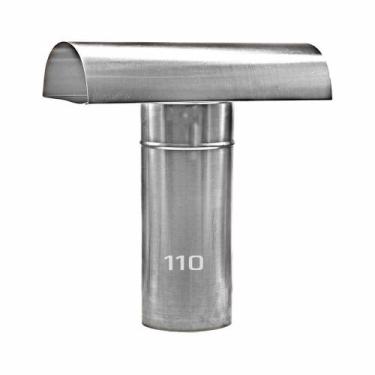 Imagem de Chapéu Tee Ventilante Alumínio 110 MM para Aquecedor a Gás - Distak, 1