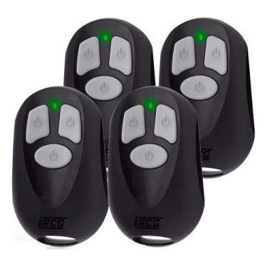 Imagem de Kit 4 Controle Remoto Portão Universal Rcg Ppa Garen Seg