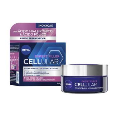 Imagem de Creme Facial NIVEA Antissinais Cellular Filler Noite 49g