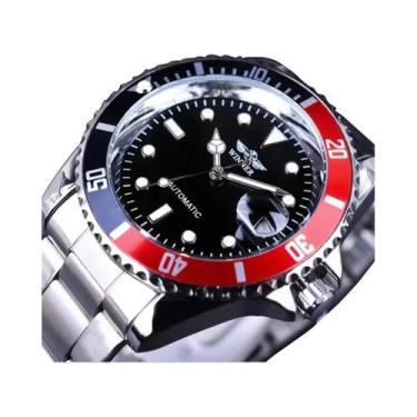 Imagem de Relógio Mecânico Automático De Luxo Masculino WINNER 002 Com Luz Notur