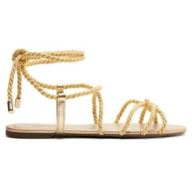 Imagem de Sandália Anacapri Amarração Cordão Retorcido C30157 0145-Feminino