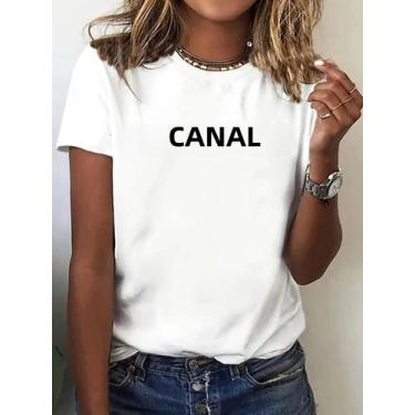 Imagem de Camiseta Feminina Casual Elegante - Lavável na Máquina - Gola Redonda 