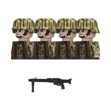 Imagem de Brinquedos De Blocos De Montar Para Crianças: Marinheiro Soldado Da Ma