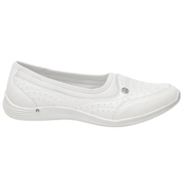 Imagem de Tenis Kolosh Feminino Slip On Casual Calce Facil, Branco, 35