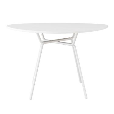 Imagem de Mesa de Jantar Orgânica 120cm Barcelona Branco
