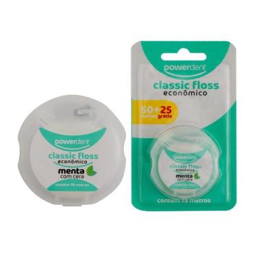 Imagem de Fio dental PowerDent Classic Floss Econômico - 75 m