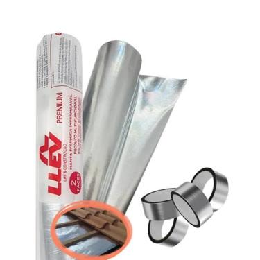 Imagem de Manta Térmica De Subcobertura Dupla Face 40m² + 4 Fitas De Emenda - LL
