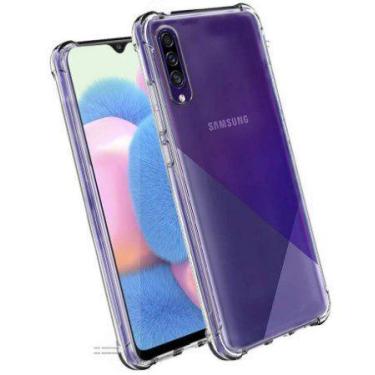 Imagem de Kit Capinha Anti choque para Galaxy A30S / A50  Transparente + Pelicul