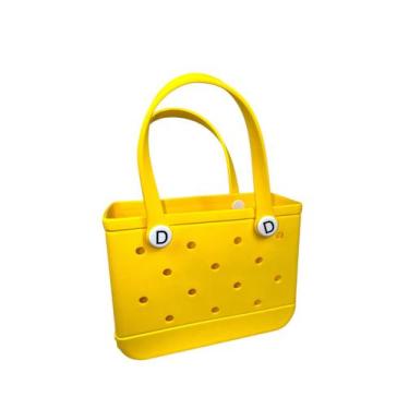 Imagem de Bolsa Eva Premium Amarela Luxo Praia Piscina Impermeável - - Allurys, 