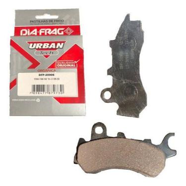 Imagem de Pastilha Freio Titan Fan 160 2018 2019 2020 2021 Diafrag