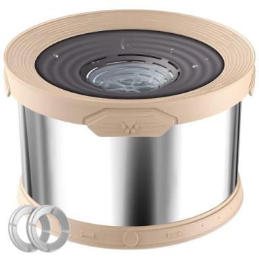 Imagem de Taça de água para cães UPSKY 10L em aço inoxidável à prova de derramam