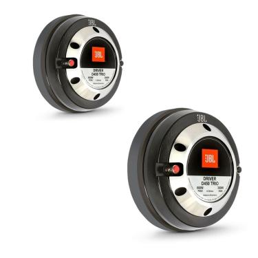 Imagem de Kit 2 Drivers JBL D450 TRIO Fenólico 300W RMS 8 Ohms