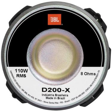 Imagem de Driver JBL D200-X Fenólico 110W RMS 8 Ohms