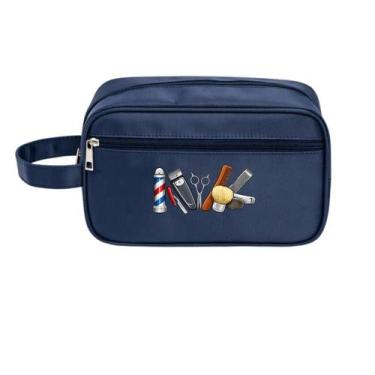 Imagem de Necessaire Bolsa Cabelereiro Barbeiro Resistente Impermeável - - Mormi