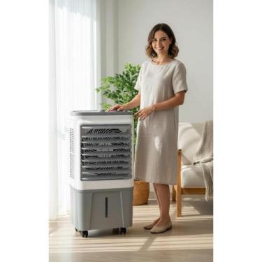 Imagem de Climatizador Portátil 16L Cinza: Frescor e Economia! - Congratulations