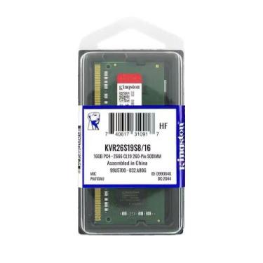 Imagem de Memória RAM Kingston DDR4 16GB, 2.666 MHz