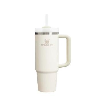 Imagem de COPO TÉRMICO STANLEY QUENCHER 887ML COM ALÇA EM AÇO INOX CREAM