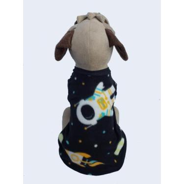 Imagem de Blusa Pet espaço e planetas para frio brinquedos e patas 12 - SHELBY M