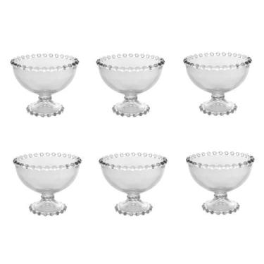 Imagem de Conjunto 6 Taças de Cristal Sobremesa Pearl - Wolff
