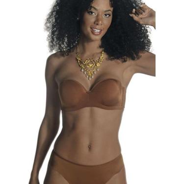 Imagem de Sutiã Bustiê Vertigem DeMillus 67858 Bronze