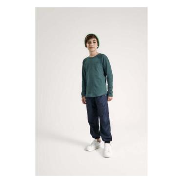 Imagem de Calça Avulso Infantil Azul Marinho Easy Onda Marinha, Azul, 1