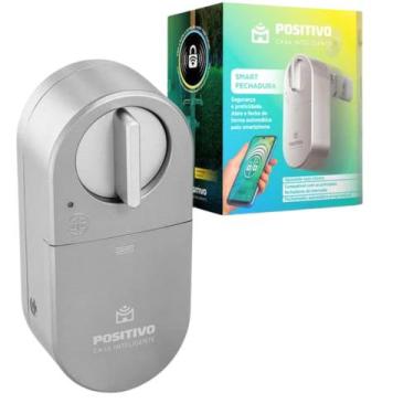 Imagem de Fechadura Eletrônica Positivo Casa Inteligente Bluetooth 5.0 Controle 