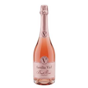 Imagem de Vinho espumante nacional viel brut rose natural 750ml - Família Viel