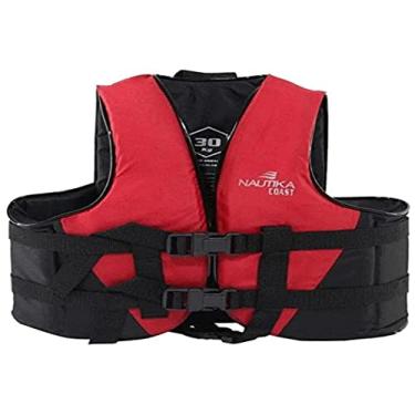 Imagem de Colete Coast 90Kg, Vermelho, NAUTIKA