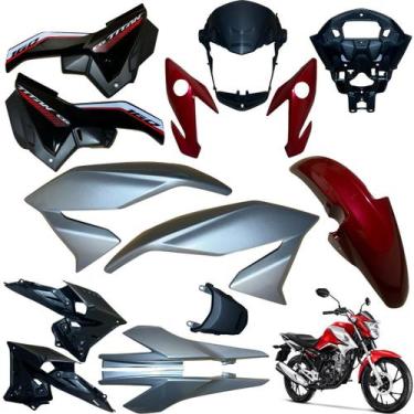 Imagem de Kit Carenagem Cg Titan 160 Modelo 2022 / 2024 Completo Novo - Sportive