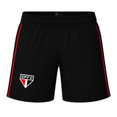 Imagem de Shorts Infantil São Paulo Oficial (1 a 14 Anos) - Revedor, Tam 8