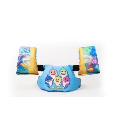 Imagem de Boia Colete summer life - SummerLife, Babyshark azul