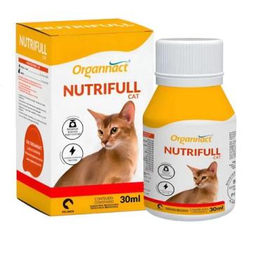Imagem de Suplemento Alimentar Organnact Nutrifull Para Gatos - 30ml